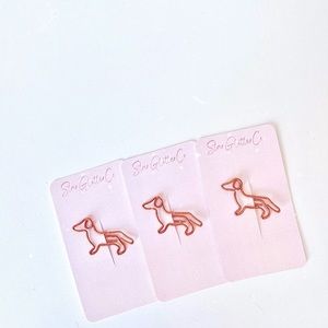 Daschund paper clips